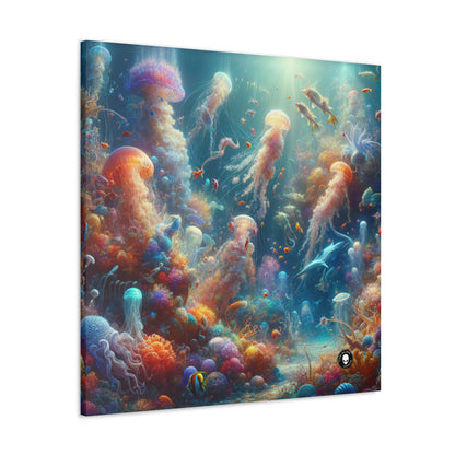 "Enchanted Aquatic Wonderland" - The Alien Canva