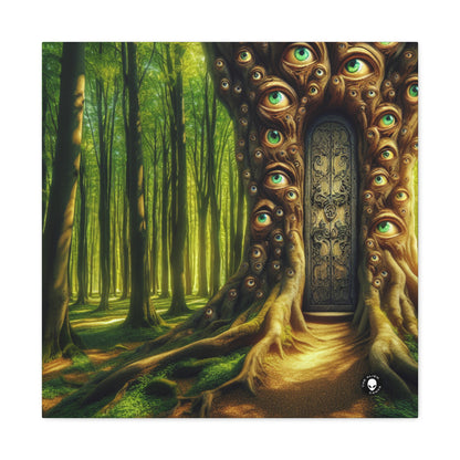 « La forêt vigilante : la porte enchantée » - The Alien Canva