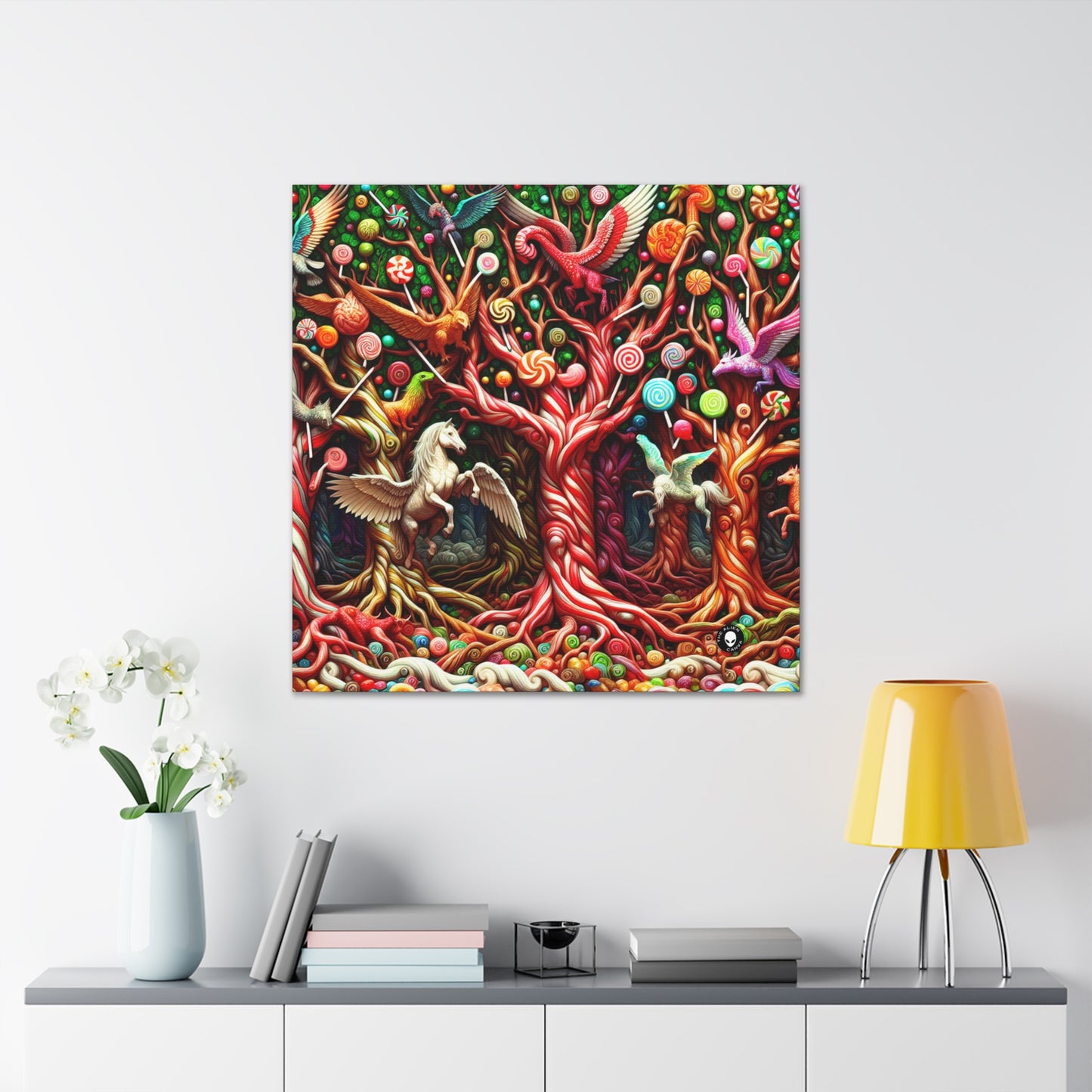 "Sweet Forest Whimsy" - The Alien Canva