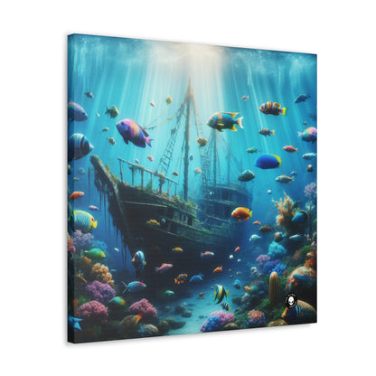 "Sunken Shipwreck Wonderland" - The Alien Canva