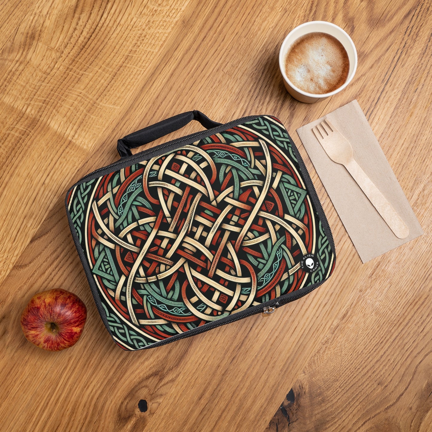 "Majestic Celtic Vision: Una fascinante obra de arte inspirada en los acantilados de Moher" - The Alien Lunch Bag Celtic Art