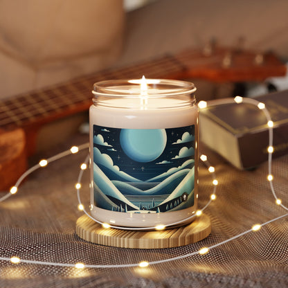 "Moonlit Haven" - The Alien Scented Soy Candle 9oz