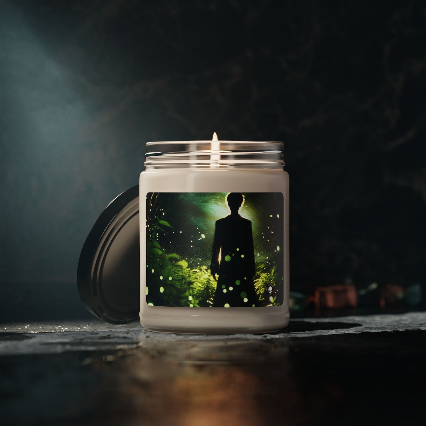 "Enchanted Firefly Forest" - The Alien Scented Soy Candle 9oz