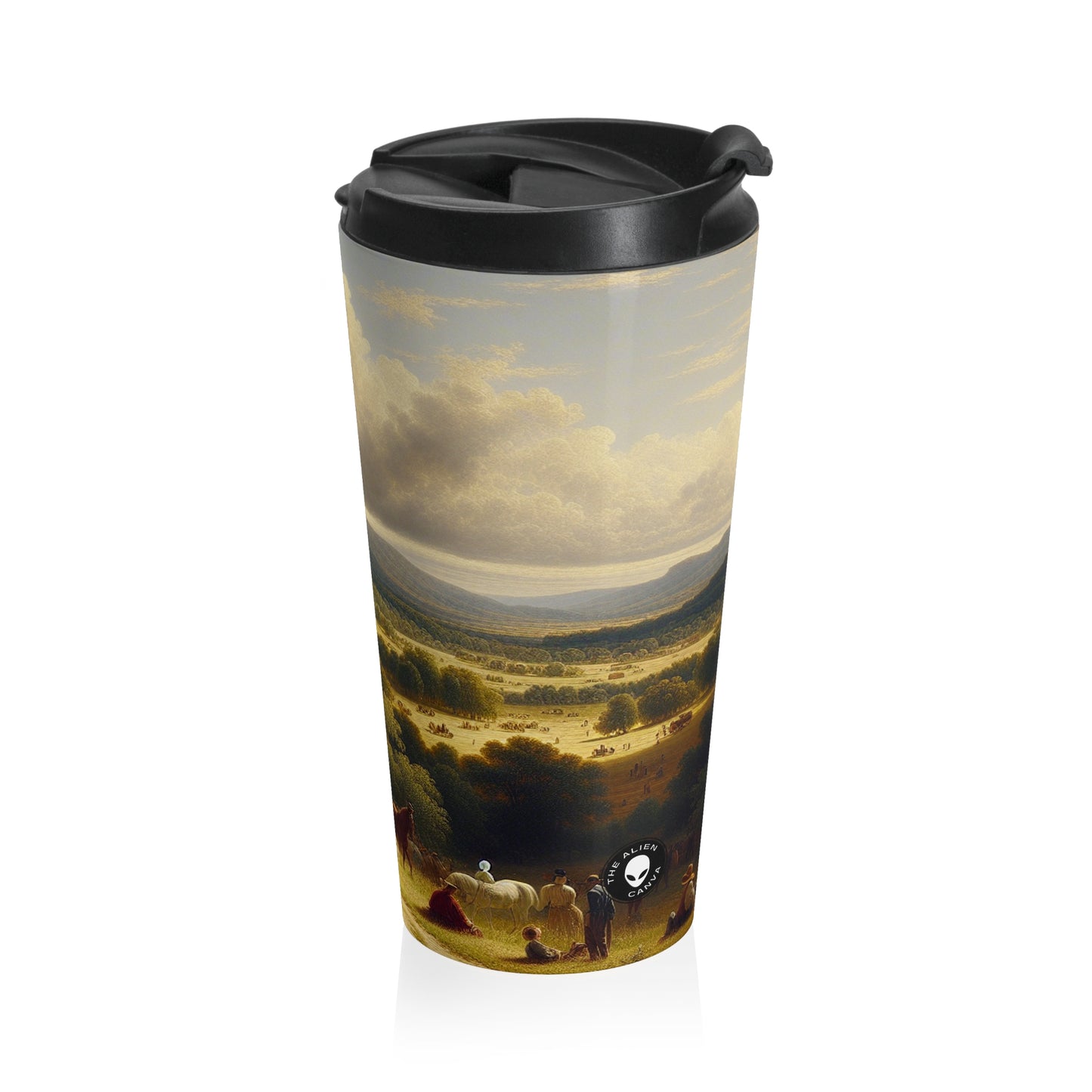 Everyday Treasures: Revealing the Artistic Beauty of Mundane Objects - The Alien Stainless Steel Travel Mug Realism