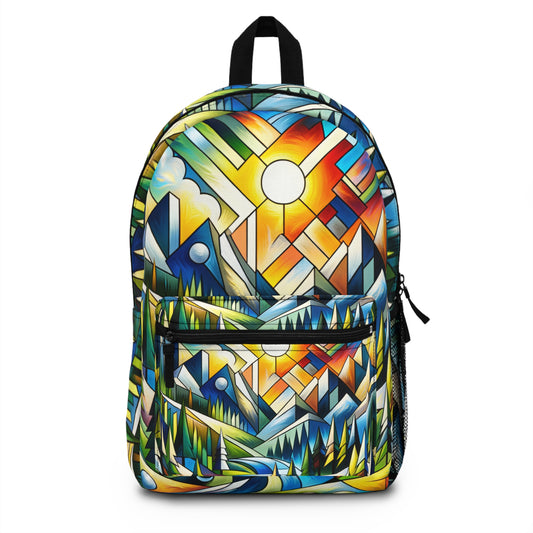 "Cubic Naturalism" - The Alien Backpack Cubism Style