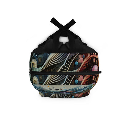 "Bio-Futurism: Butterfly Wing Inspired Art" - The Alien Backpack Bio Art