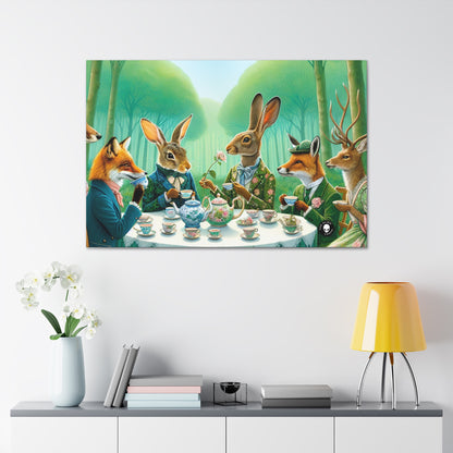 "Enchanted Tea in the Forest" - The Alien Canva