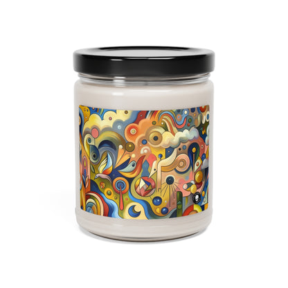 "Tiny Town in a Fishbowl" - The Alien Scented Soy Candle 9oz Naïve Surrealism