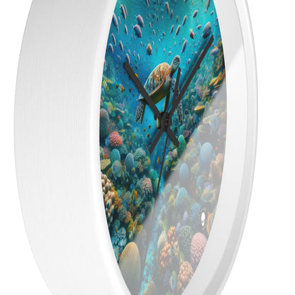 "Beneath the Surface: An Underwater Wonderland" - The Alien Wall Clock