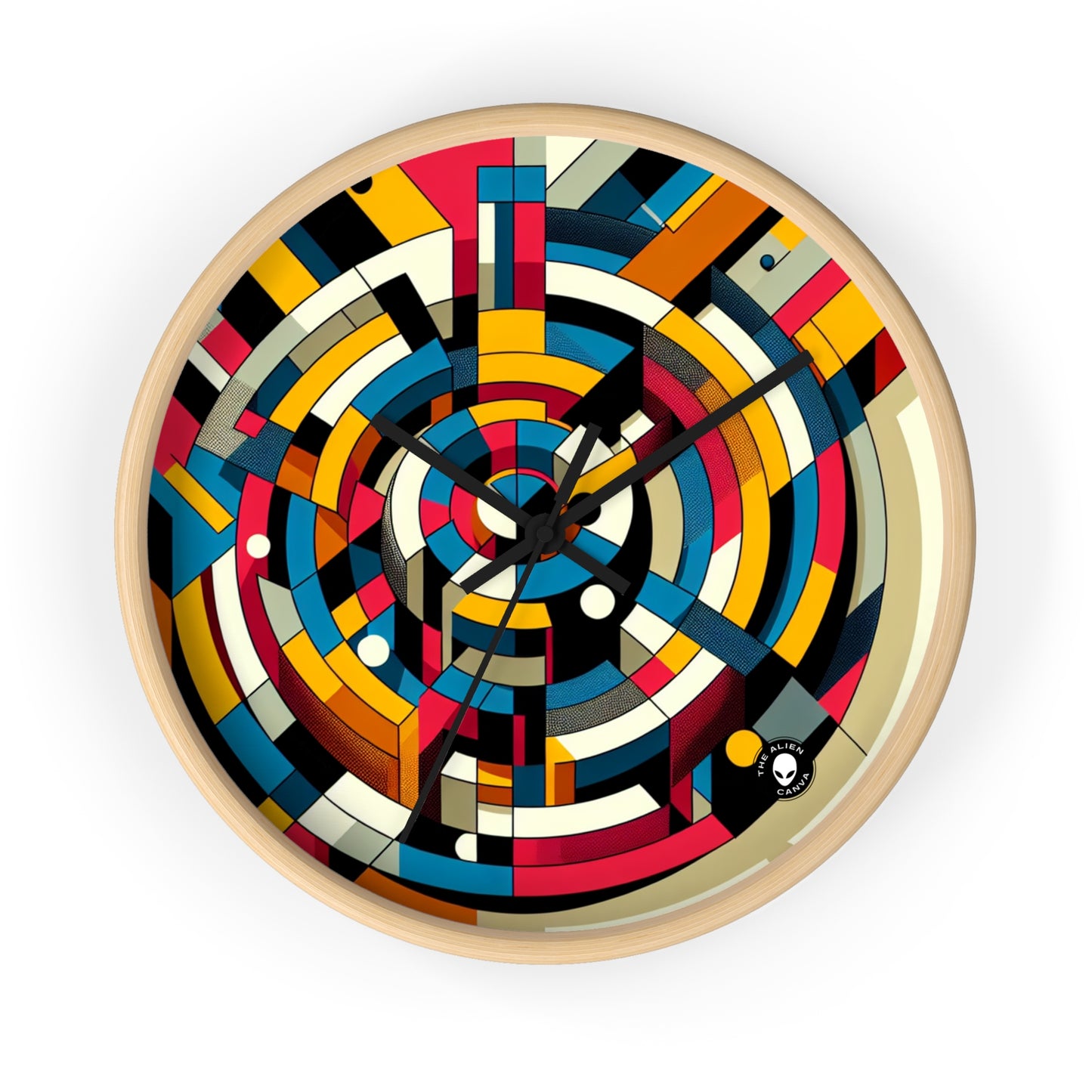 "Digital Revolution: A Constructivist Perspective" - The Alien Wall Clock Constructivism