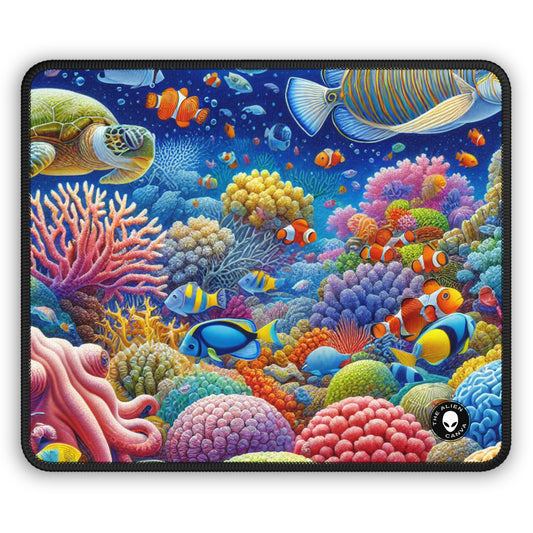 "Tropical Paradise: Underwater Wonderland" - The Alien Gaming Mouse Pad