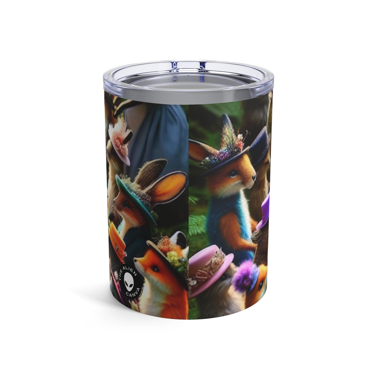 "Enchanted Tea Party in the Forest" - The Alien Tumbler 10oz