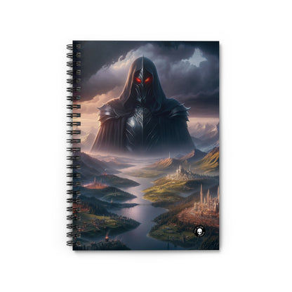 "Sauron's Reclamation: The Darkening of Middle Earth" - The Alien Spiral Notebook (Ruled Line)