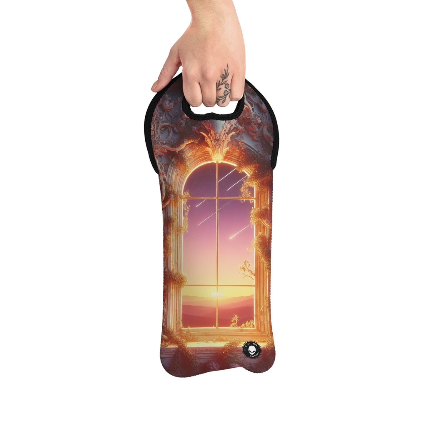 "The Elegant Starlight of Baroque". - The Alien Wine Tote Bag Baroque