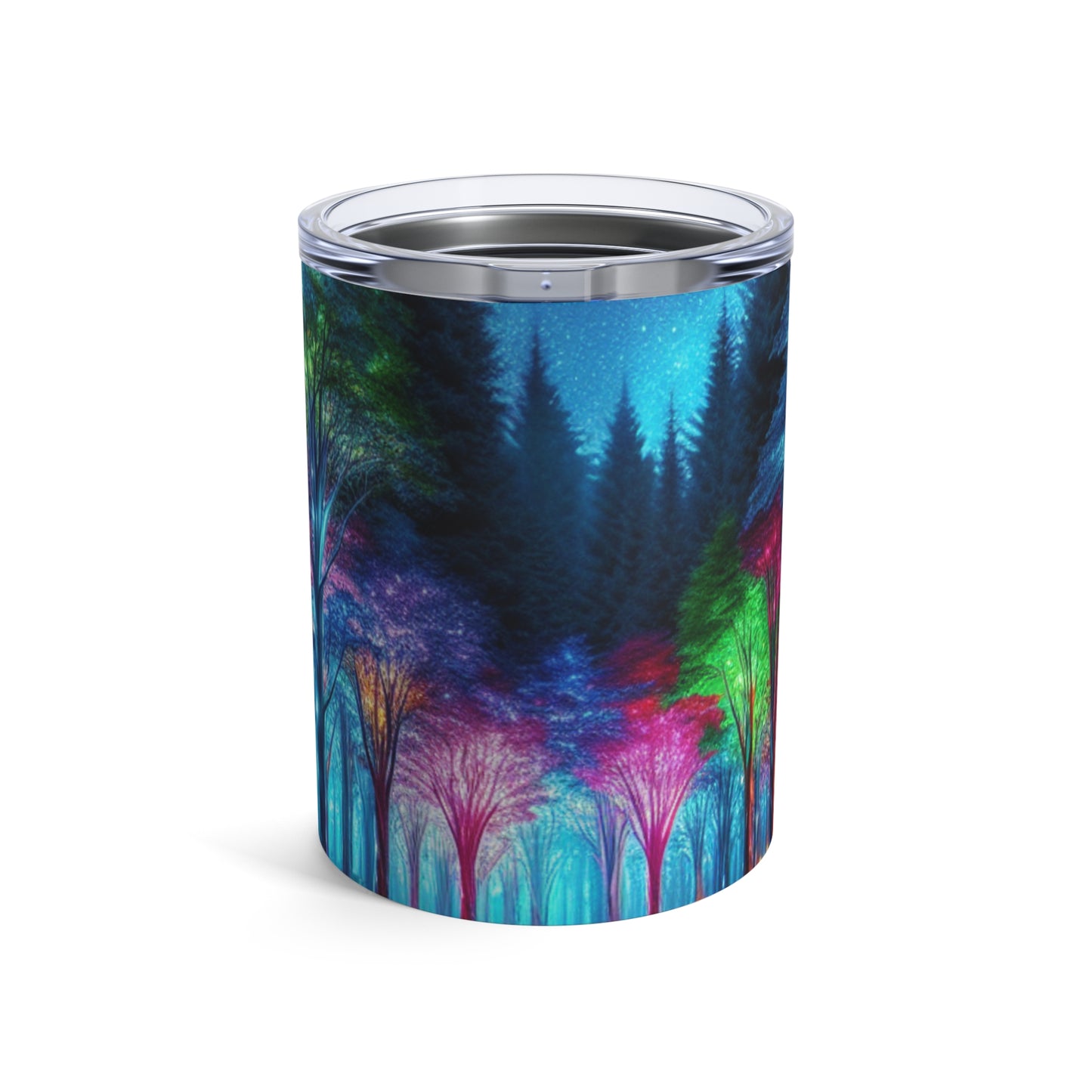 "Crystal Glow: The Enchanted Forest" - The Alien Tumbler 10oz