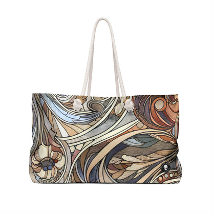 "La musa de la naturaleza: la mujer del Art Nouveau" - El bolso de fin de semana Alien Art Nouveau