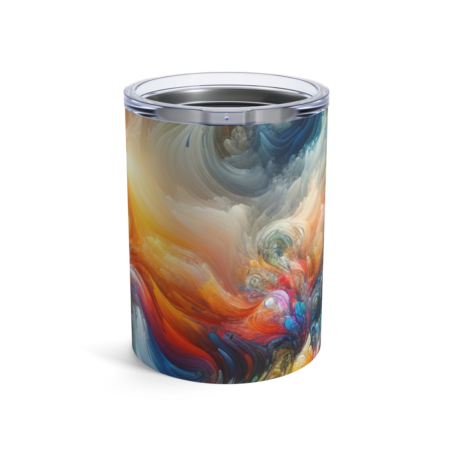 « Forêt mystique : un pays des merveilles fantaisiste » - La peinture numérique Alien Tumbler 10oz