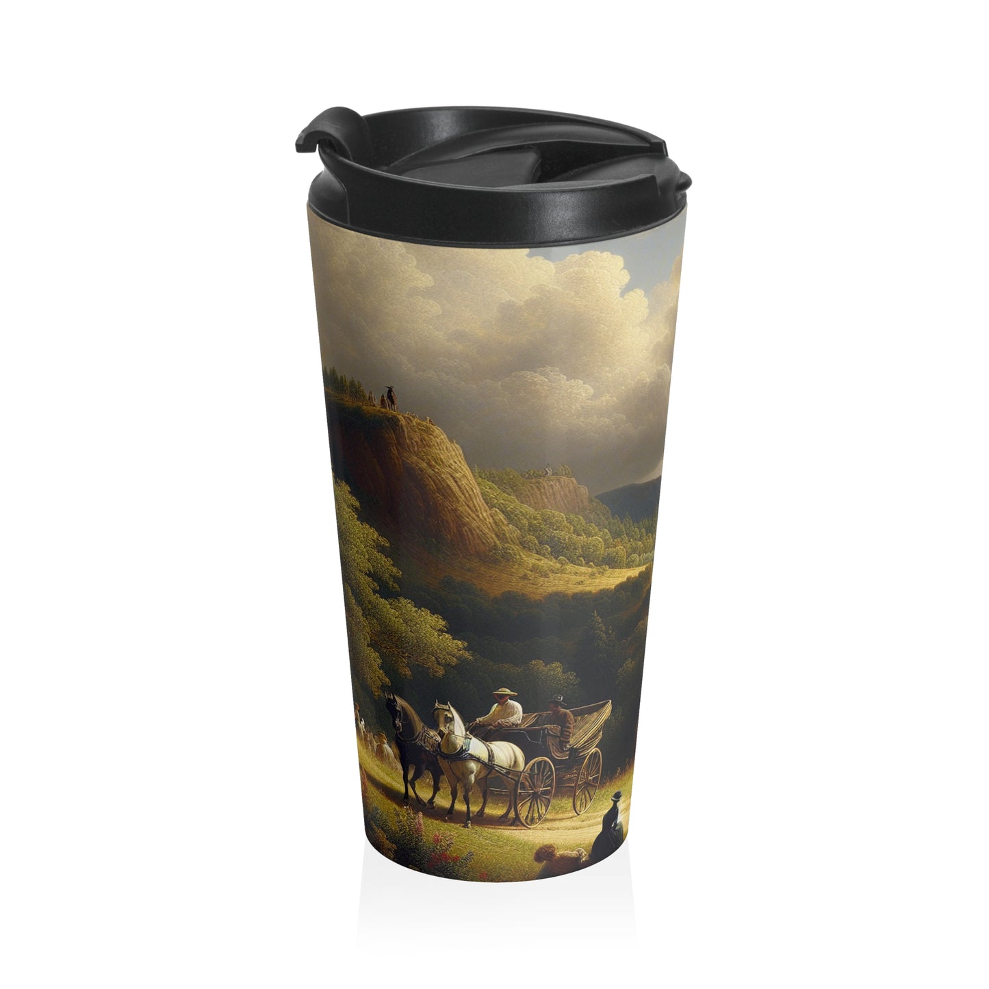 Everyday Treasures: Revealing the Artistic Beauty of Mundane Objects - The Alien Stainless Steel Travel Mug Realism