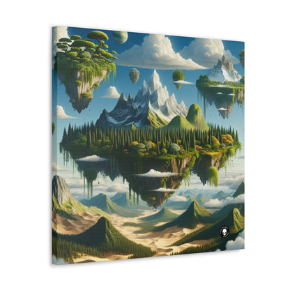 "Elemental Isles: A Dreamlike Journey through Nature's Wonders" - The Alien Canva