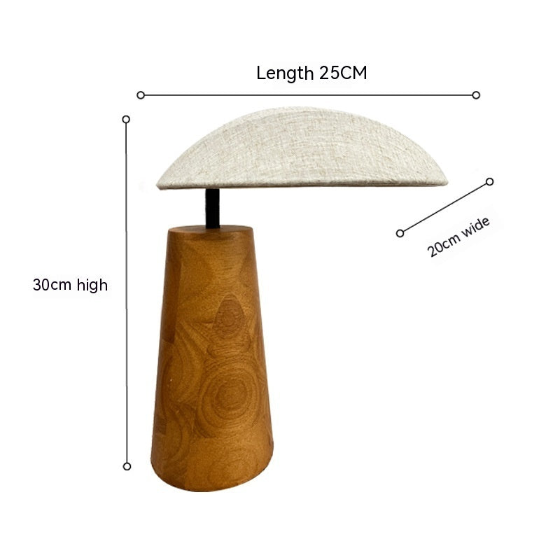 Lampe de table de style silencieux domestique simple