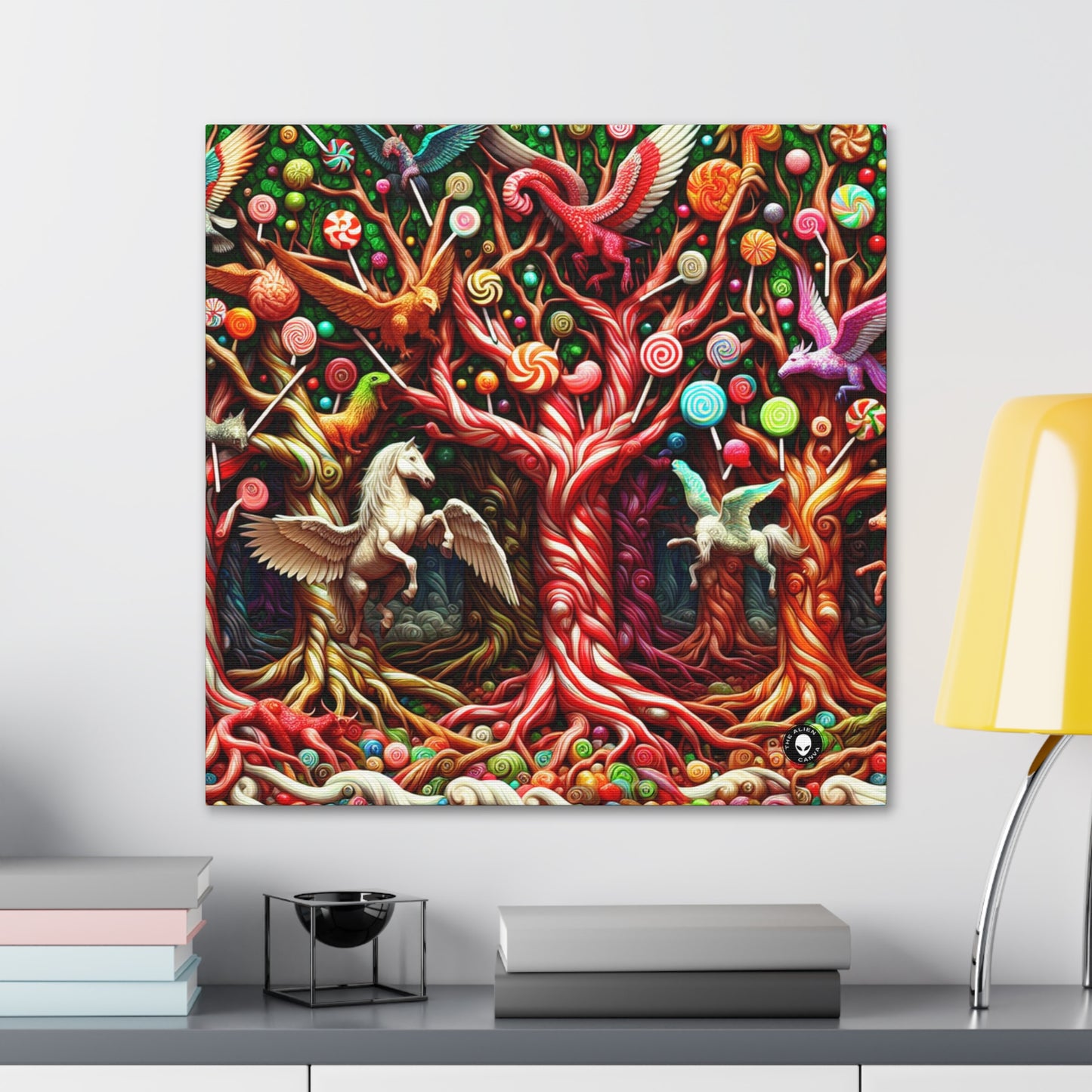 "Sweet Forest Whimsy" - The Alien Canva