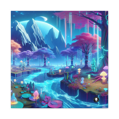 "Dreamscape Odyssey" - El arte de realidad virtual Alien Canva