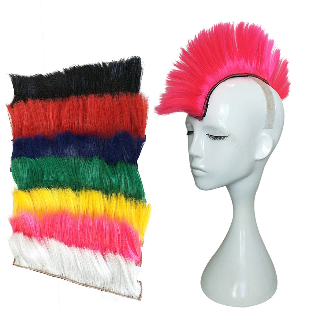 New Halloween Wig Show Holiday Party Carnival Helmet Decoration