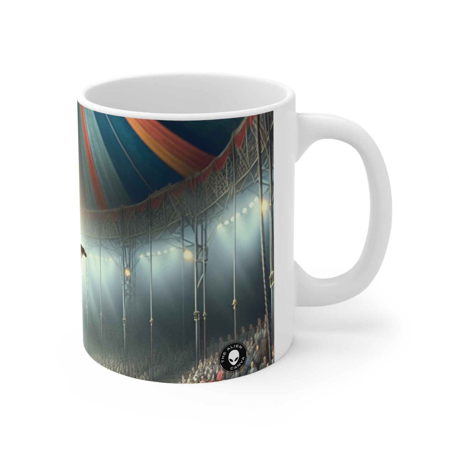 "The Aerial Acrobat" - The Alien Ceramic Mug 11oz Photorealism