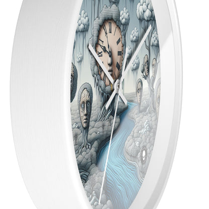 "Fantasy Wonderland: Where Time Bends and Trees Talk" - The Alien Wall Clock