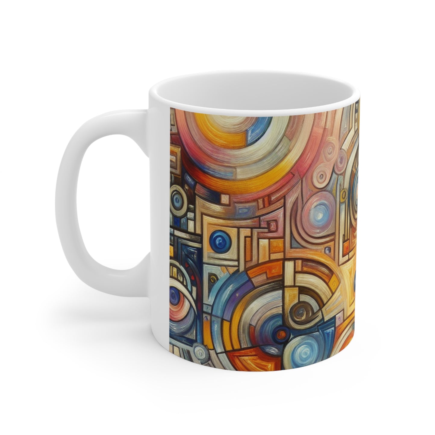 "Roots to Radiance: An Artistic Exploration of Personal Growth and Transformation" - The Alien Ceramic Mug 11oz Symbolism