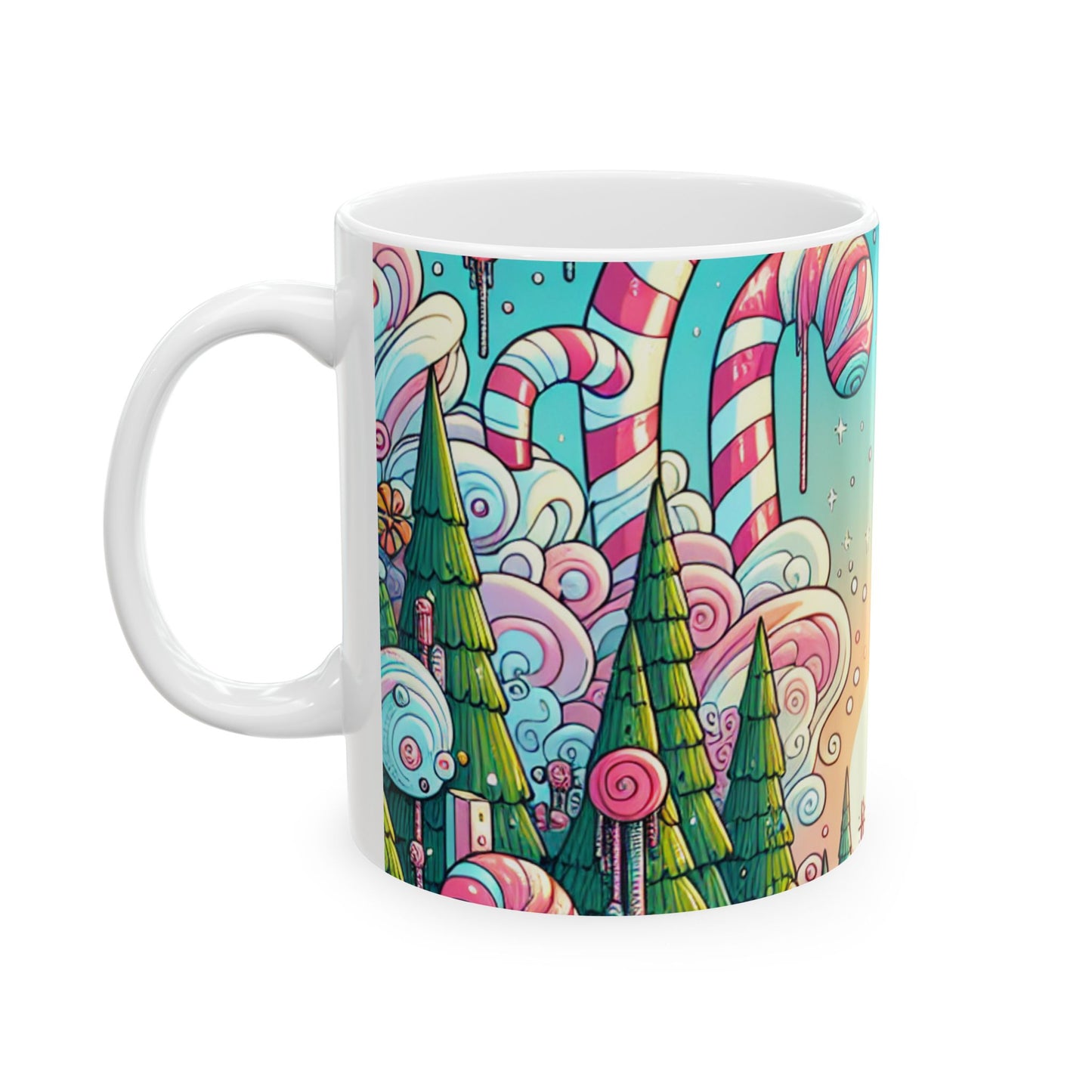 "Sugar Wonderland" - Taza de cerámica The Alien 11oz