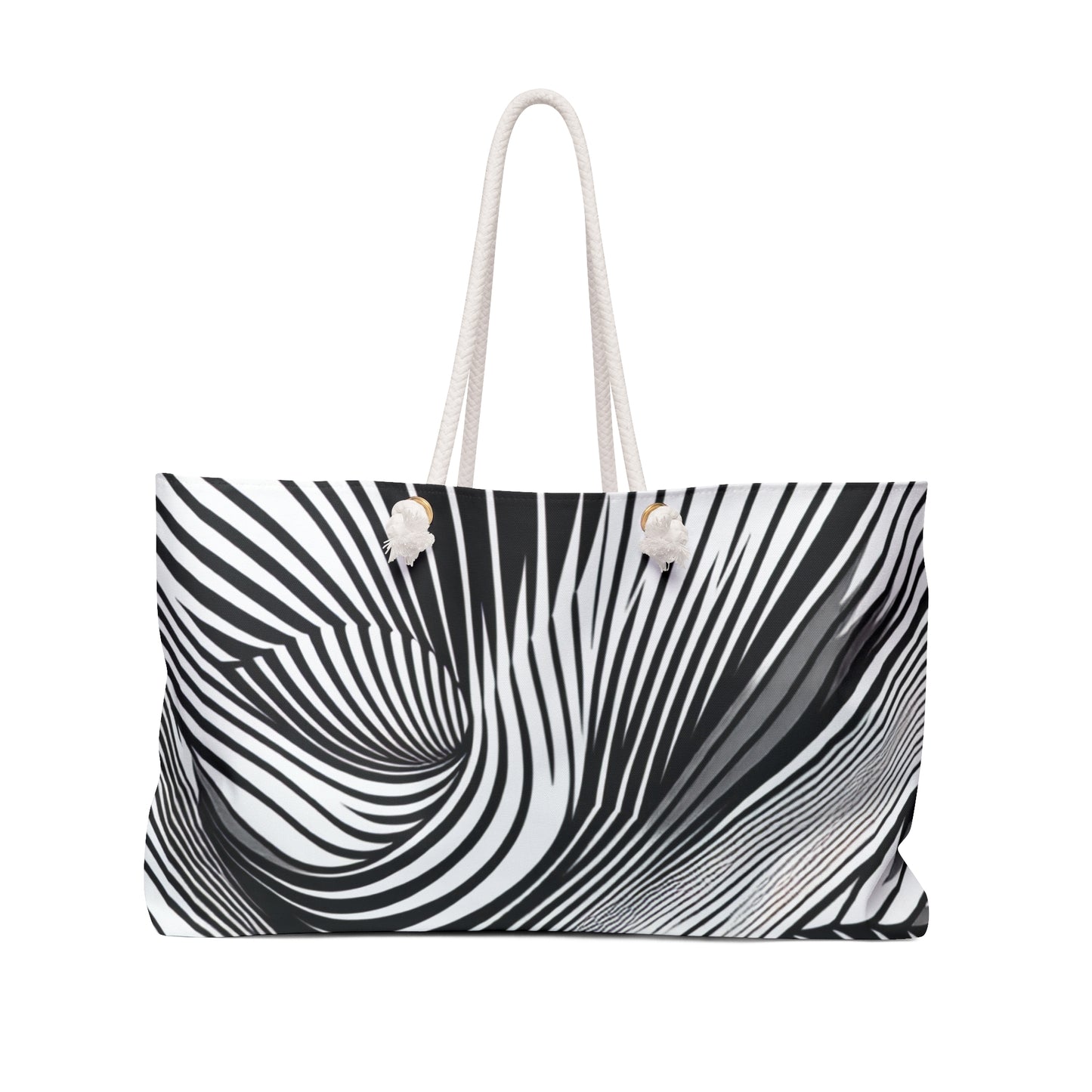 "Motion Embodied: Exploring Dynamic Illusion through Op Art" - The Alien Weekender Bag Op Art