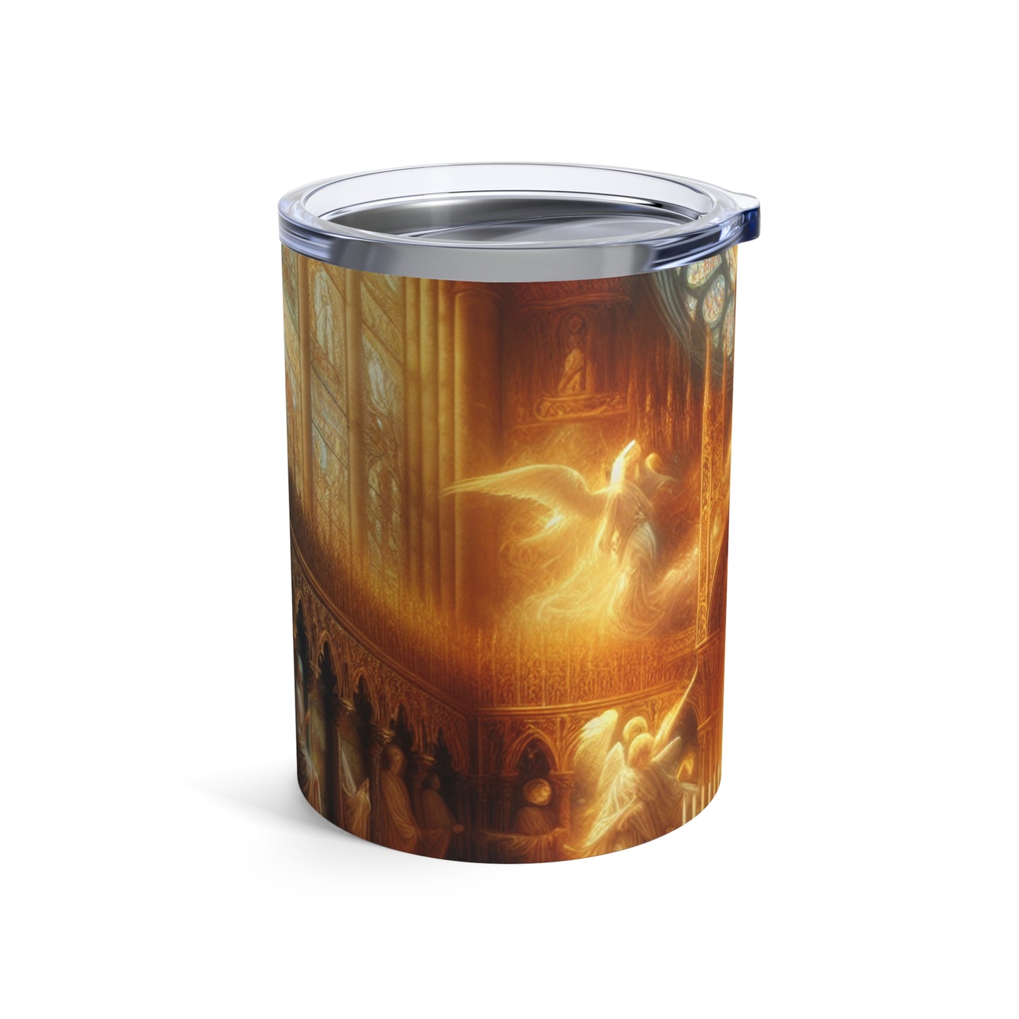 "Armonía de la Fe: Unidad Divina" - The Alien Tumbler 10oz Arte Religioso