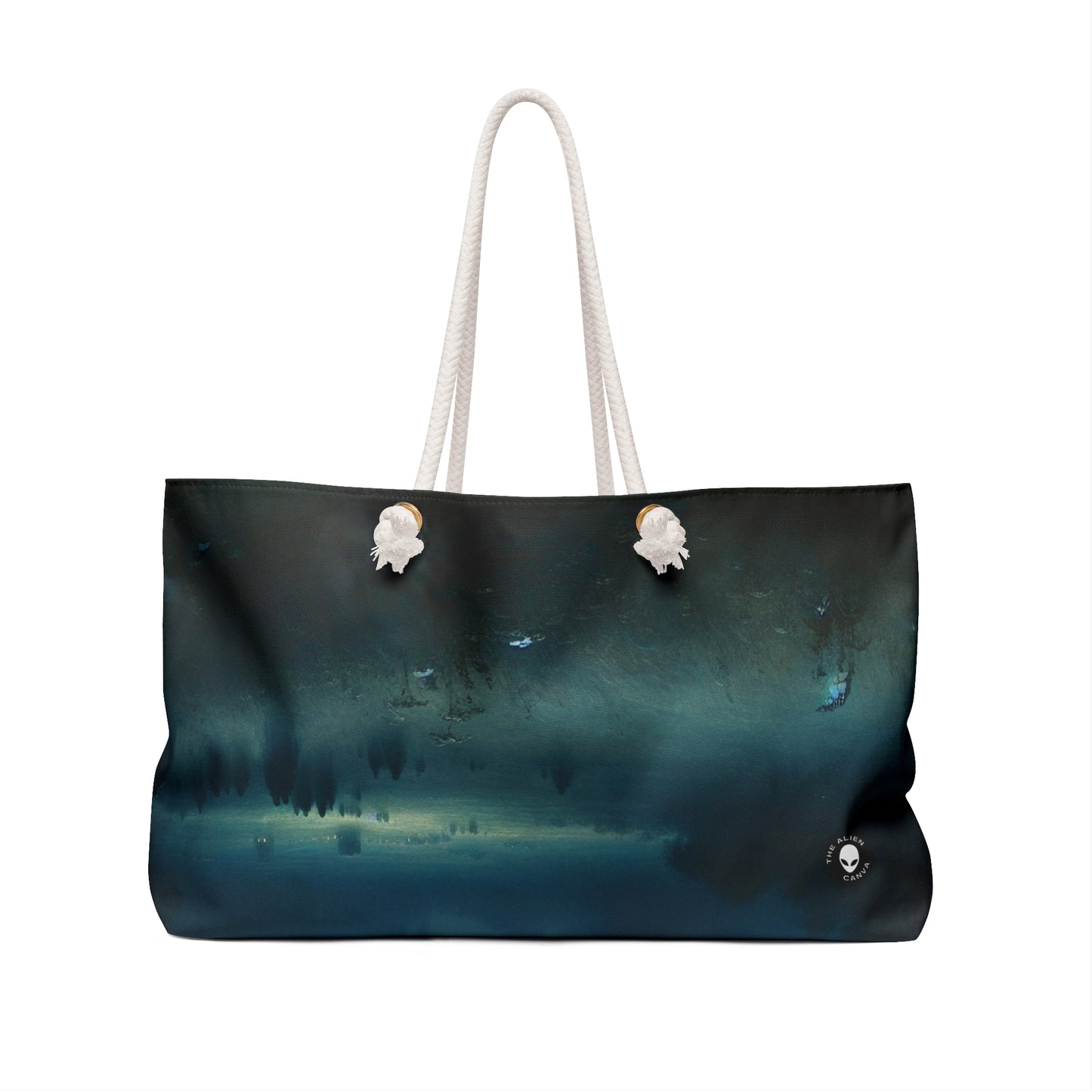 "Misty Twilight: Un viaje tonalista hacia la serenidad silenciosa" - The Alien Weekender Bag Tonalism