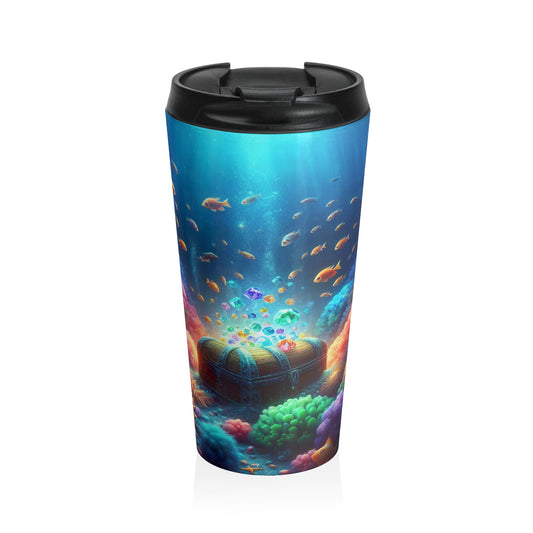 "Treasures of the Deep" - The Alien Stainless Steel Travel Mug