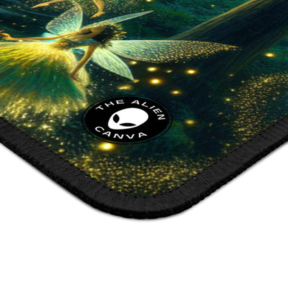 Enchanted Night: Firefly Dance - The Alien Gaming Mouse Pad