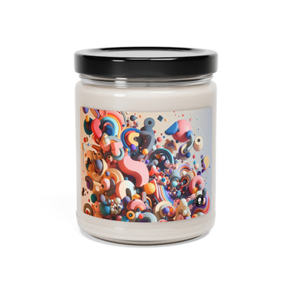 "Light Dance: Una instalación de arte interactiva" - The Alien Scented Soy Candle 9oz Interactive Art