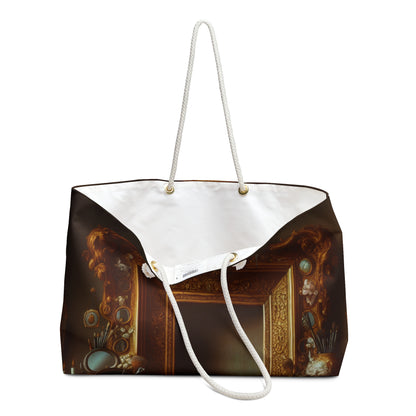 "La vanidad del lujo: una Vanitas modernizada" - The Alien Weekender Bag Vanitas Painting