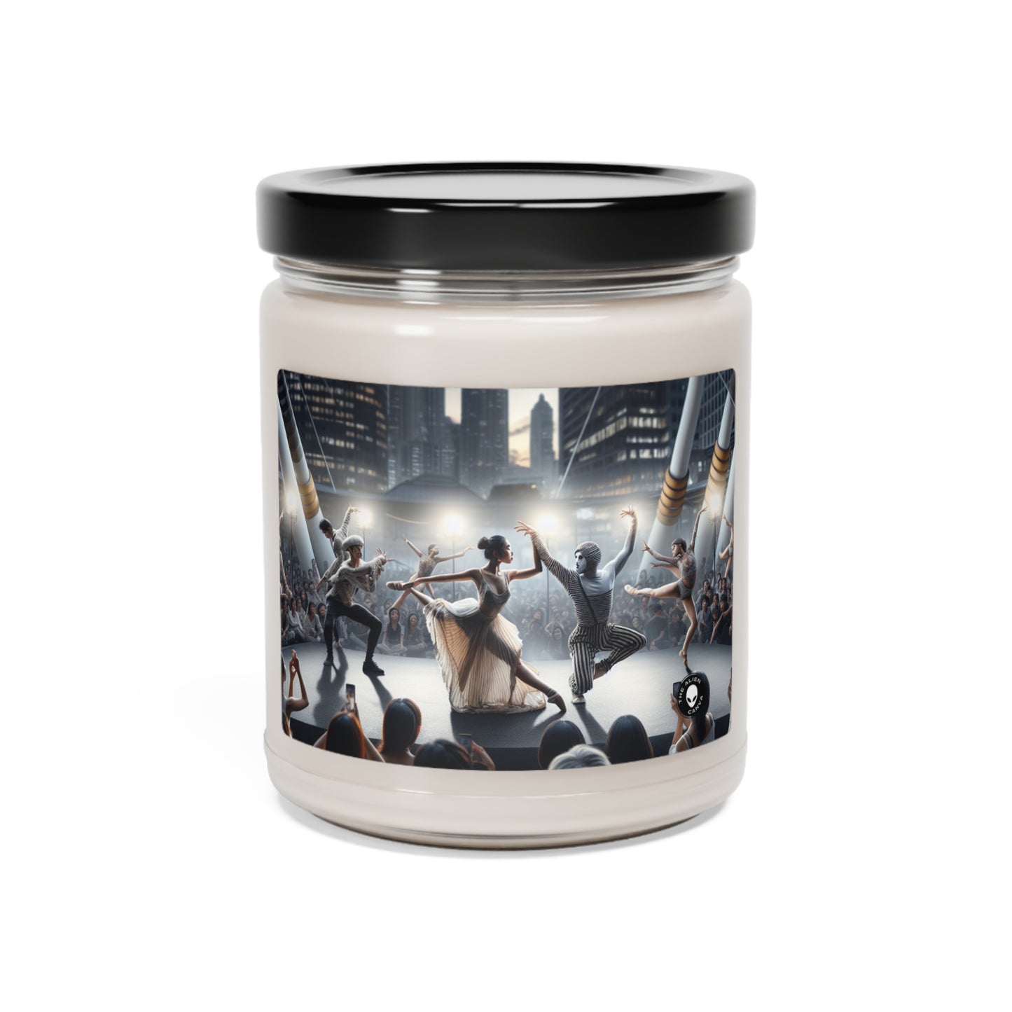 "Seasonal Elements: A Dynamic Performance Art Piece" - The Alien Scented Soy Candle 9oz Performance Art