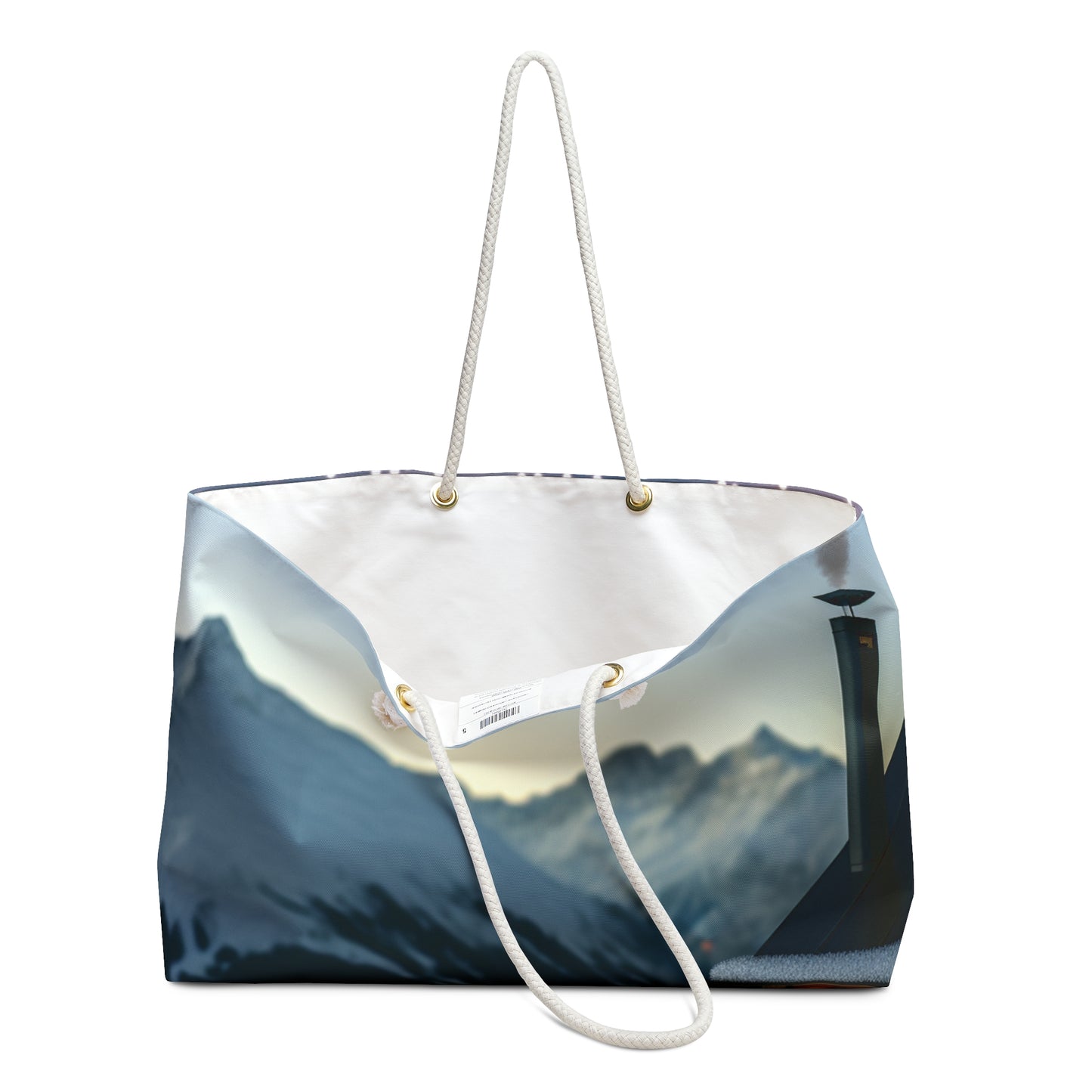 "Winter Hideaway" - The Alien Weekender Bag Photorealism Style