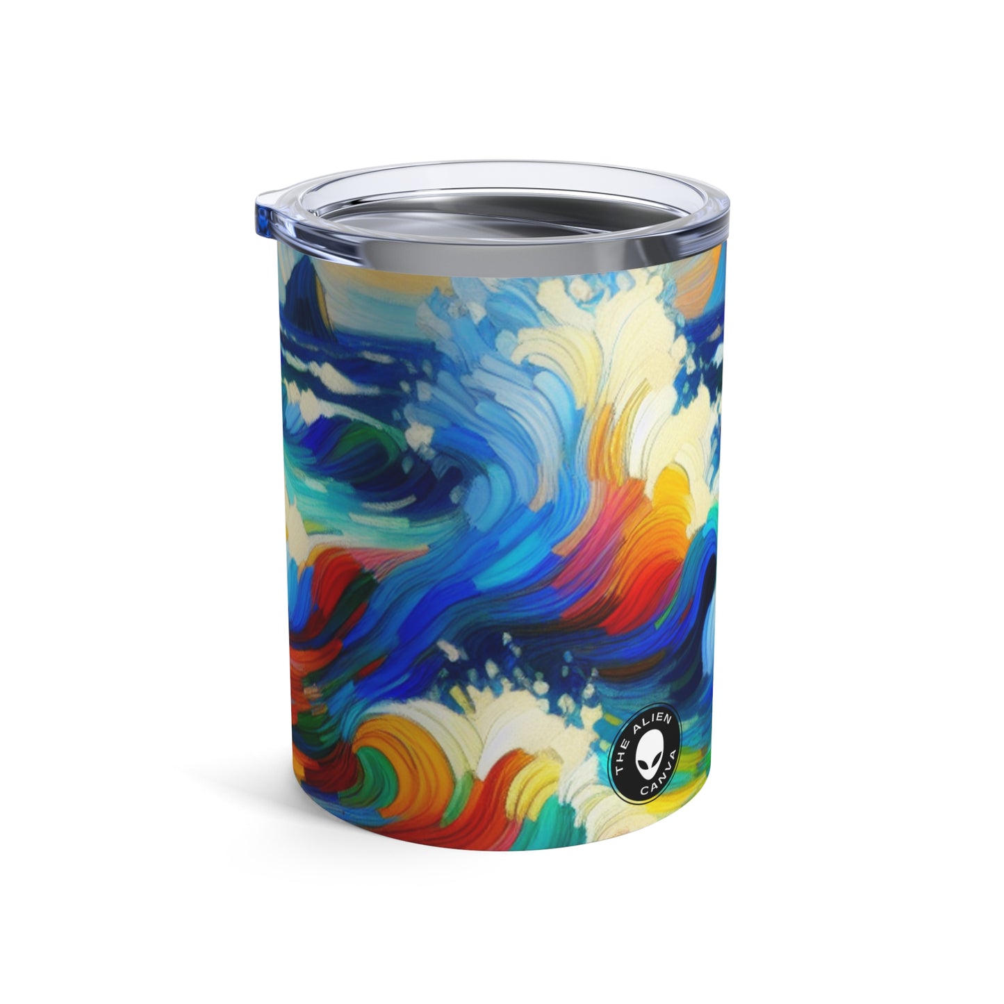 "Le rivage fauviste" - Le Fauvisme Alien Tumbler 10oz