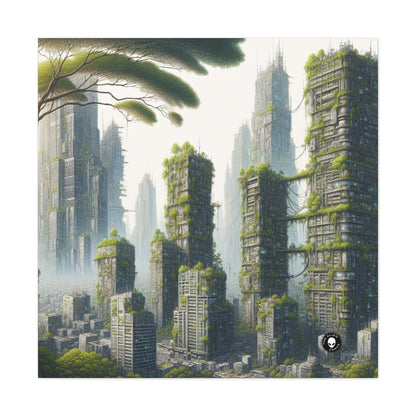 "Nature's Resurgence: The Urban Jungle" - The Alien Canva