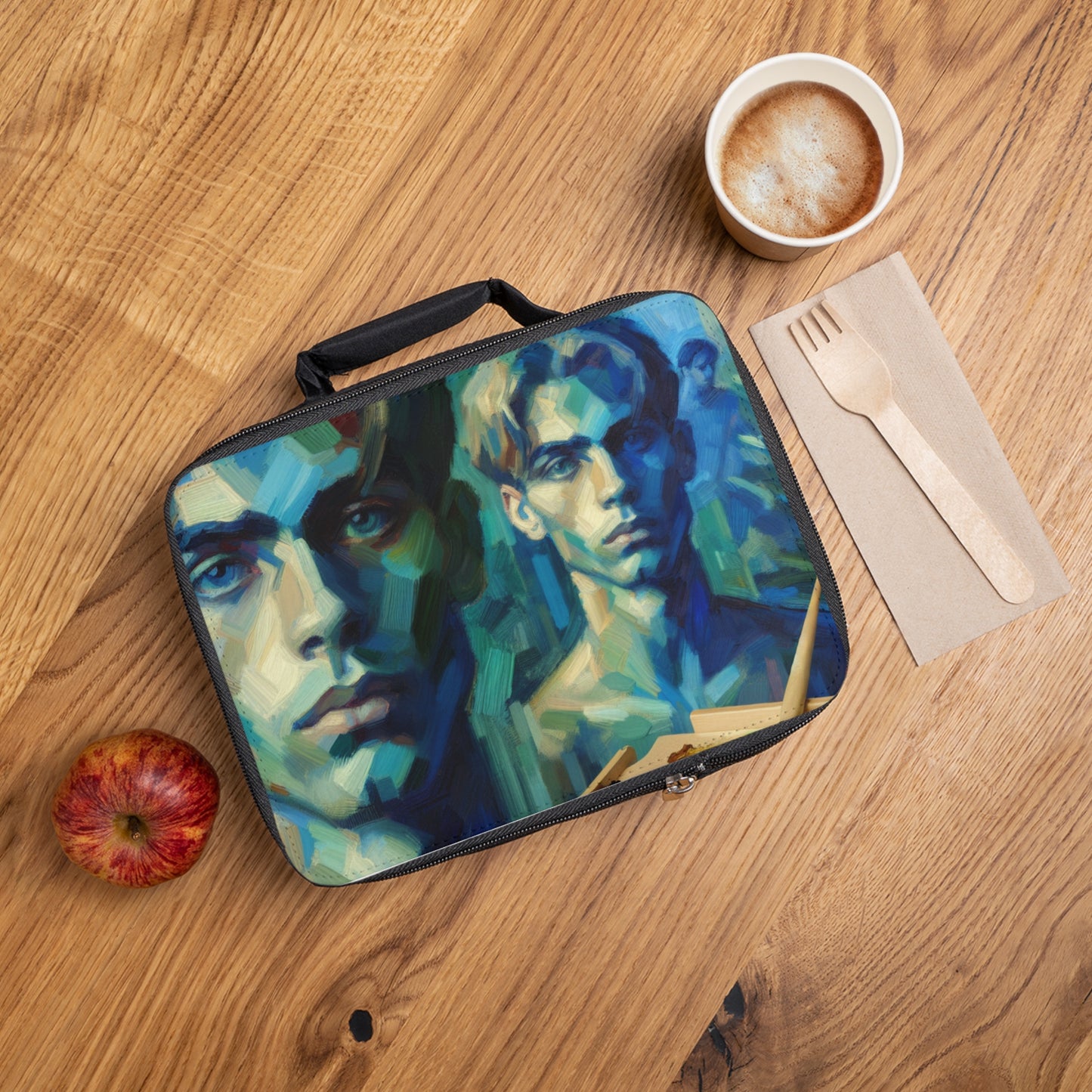 "Regard apaisant" - Le style expressionniste du sac à lunch Alien