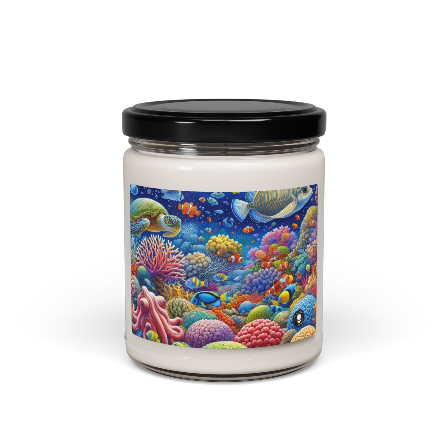 "Tropical Paradise: Underwater Wonderland" - The Alien Scented Soy Candle 9oz