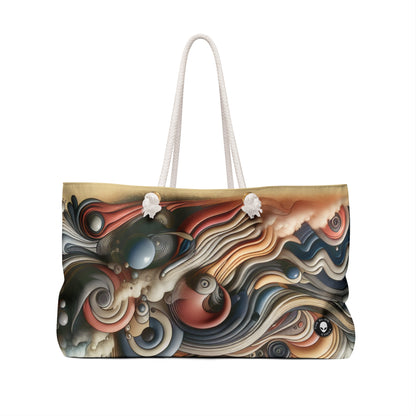 "Ethereal Dreamscapes: A Surrealist Journey" - The Alien Weekender Bag Surrealist Automatism