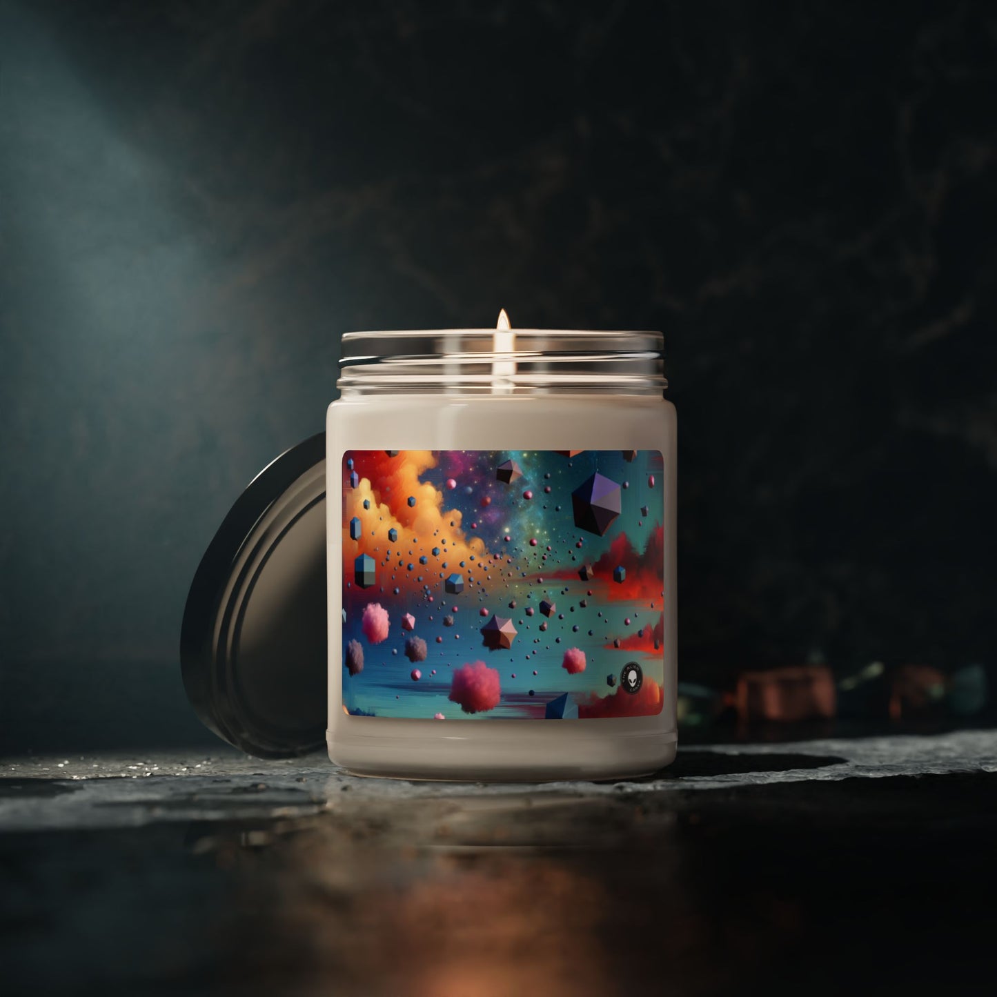 "Floating Dimensions: A Surreal Sky" - The Alien Scented Soy Candle 9oz