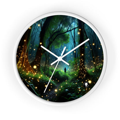 "Enchanted Night" - The Alien Wall Clock