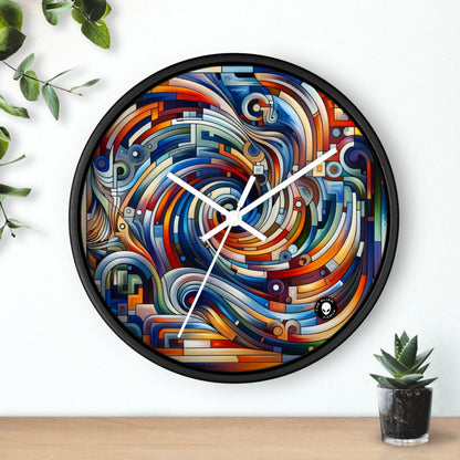 "Harmony in Motion: A Kinetic Exploration" - The Alien Wall Clock Kinetic Art