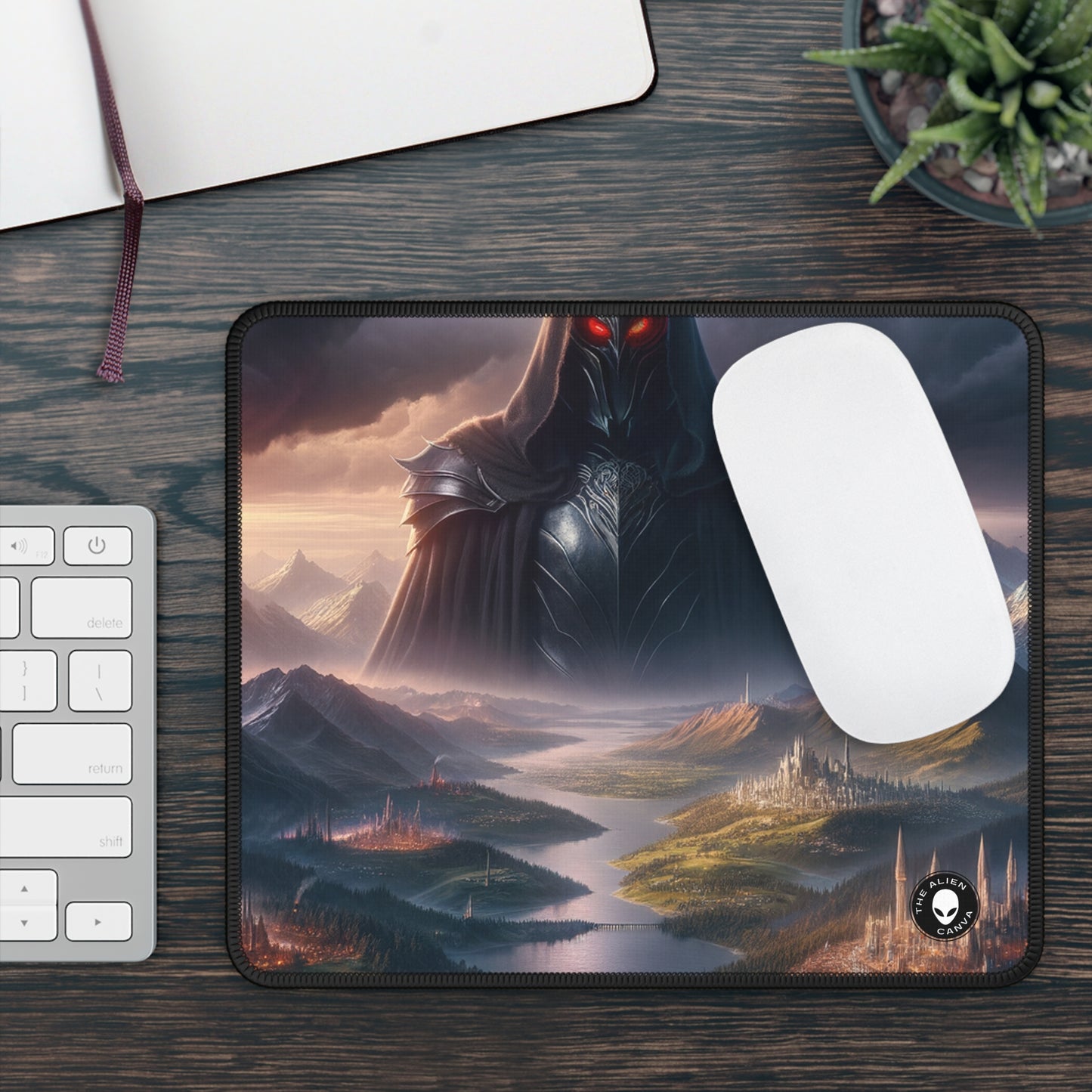 "La recuperación de Sauron: El oscurecimiento de la Tierra Media" - The Alien Gaming Mouse Pad