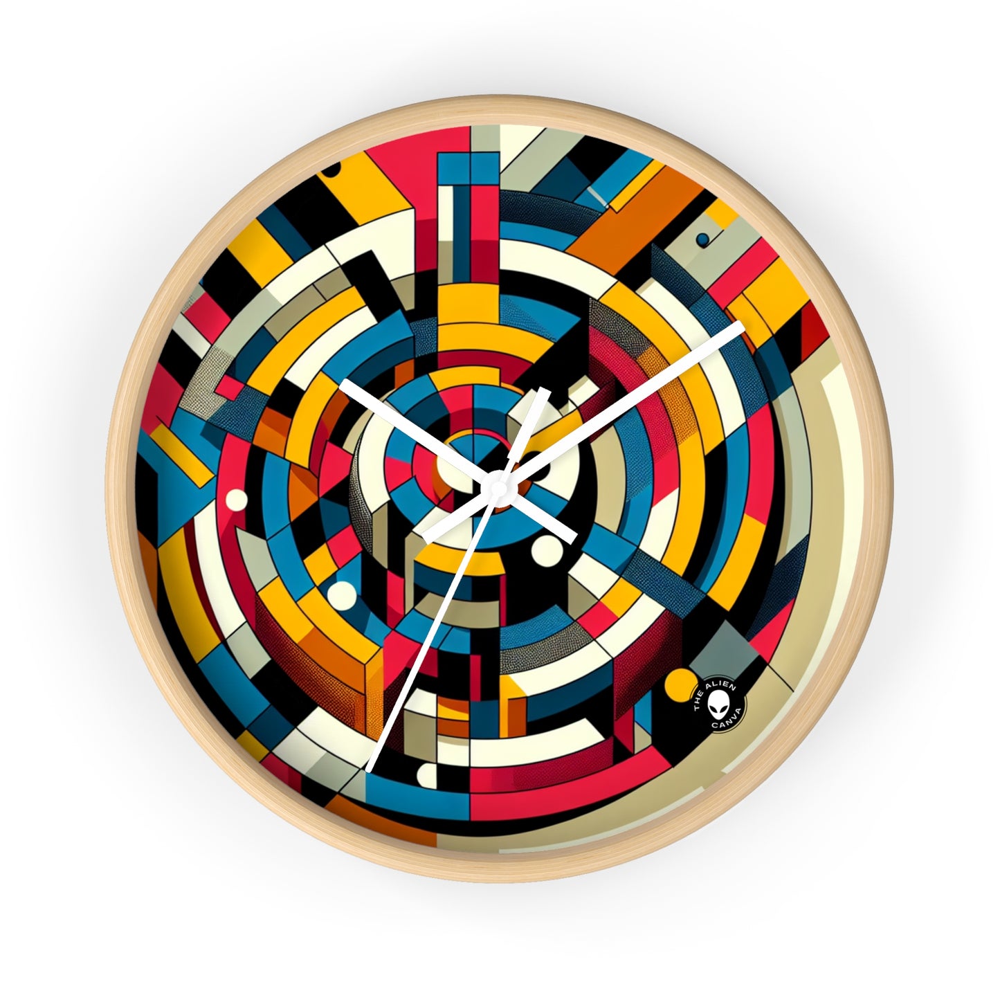 "Digital Revolution: A Constructivist Perspective" - The Alien Wall Clock Constructivism